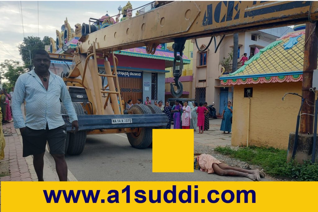 ದೊಡ್ಡಮ್ಮ ದೇವಸ್ಥಾನ ಬಳಿ ಕೈರ್ನ್ ಸಿಕ್ಕಿ ಕೂಲಿ ಕಾರ್ಮಿಕ ಸಾವು